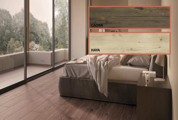 Carrelage effet parquet BERNES