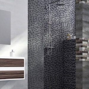 AMBIENTE OXIGENO BLACK, OXIGENO WHITE, MOSAICO OXIGENO BLACK