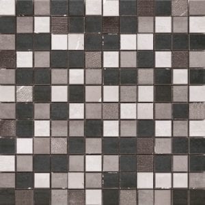 MOSAICO OXIGENO BLACK 30X30