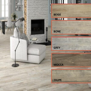 Grès cérame rectifié imitation parquet SHIREEN