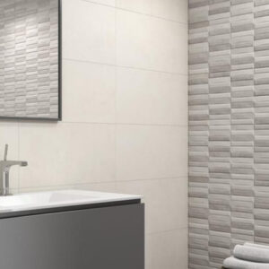 Carrelage effet betón Leeds SAND -Leeds grey mosaic