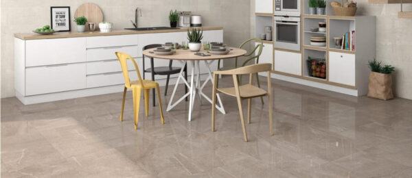 Carrelage imitation marbre JOHNSTONE TAUPE