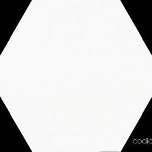 Hex 25 Porto White Hexagonal 22×25