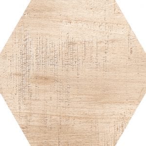 Hex 25 Sawnwood Beige Variedad 2 Hexagonal 22×25