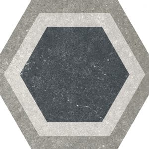 Traffic Combi Grey Mix Hexagonal Variedad 2 22×25