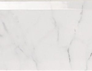 PICKET BEVELED CARRARA 10X30