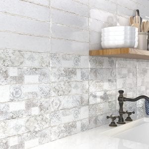 Soul white 7,5×30. Decor soul white 7,5×30.