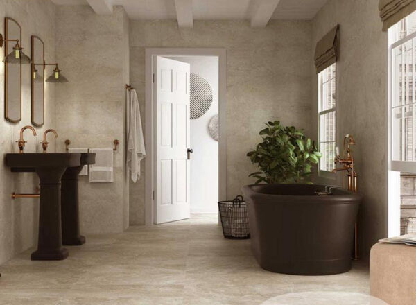 carreaux de salle de bain BOWLAND MOSAIC GREY MATE 20X60