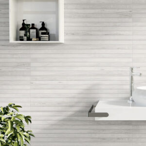 Carrelage imitation bois TAPISO GREY