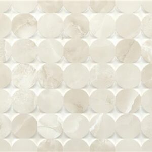 Bibury Mosaic Beige Brillo 333×90 Rectificado