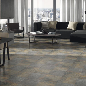 Carrelage imitation pierre SEUL GRIS
