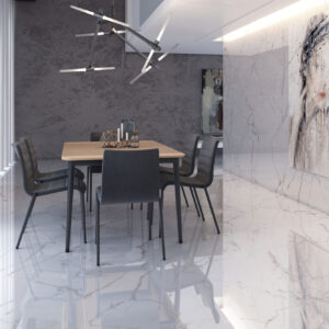 Carrelage imitation marbre BIANCO CARRARA