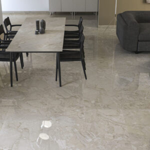 Carrelage imitation marbre Kuartz beige 60×120.