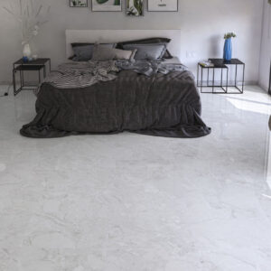 Carrelage marbre gris Kuartz white 60x120.