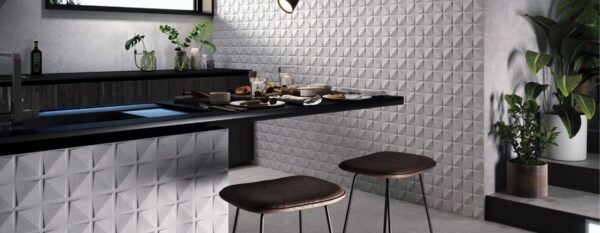 carrelage imitation béton MATERIA DELICE WHITE MATERIA WHITE MATERIA PEARL
