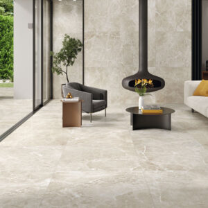 grès cérame imitation marbre QAMAR CREAM 60X90