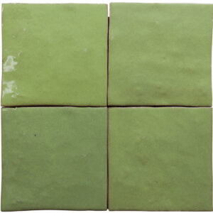 Zelij 10×10 Verde Hierba