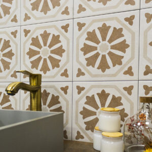 Ambiance Siena - Deco 1 Beige 22,3x22,3 (2)