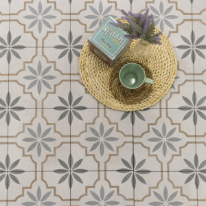 Ambiente Albi - Deco 2 Crema 22,3x22,3 (2)