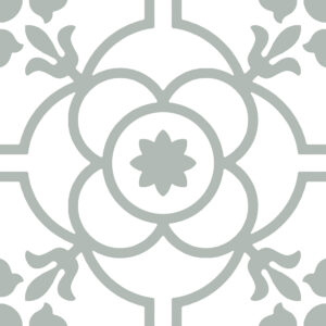 Tudor Mary Sage 20×20